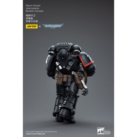 JoyToy Space Marines - Raven Guard - Intercessors Brother Colvane 1/18 - Warhammer 40K