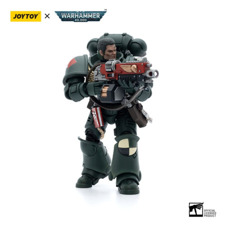 JoyToy Space Marines - Dark Angels - Intercessors Brother Asharr 1/18 - Warhammer 40K