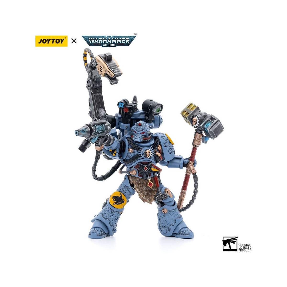JoyToy Space Marines - Space Wolves - Iron Priest Jorin Fellhammer 1/18 - Warhammer 40K
