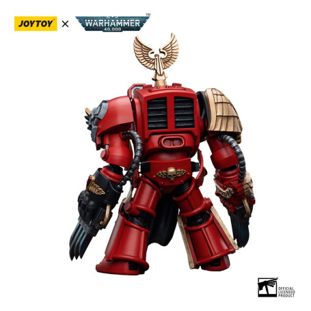 JoyToy Space Marines - Blood Angels - Assault Terminators Sergeant Santoro 1/18 - Warhammer 40K