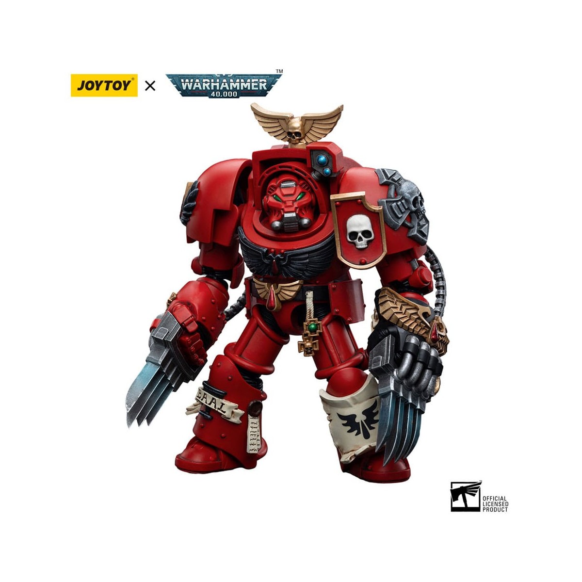 JoyToy Space Marines - Blood Angels - Assault Terminators Brother Nassio 1/18 - Warhammer 40K
