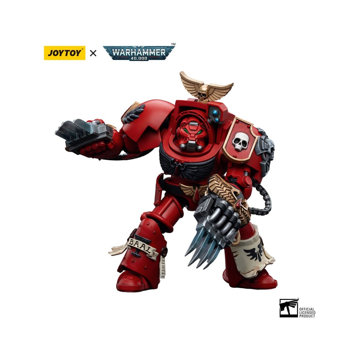 JoyToy Space Marines - Blood Angels - Assault Terminators Brother Nassio 1/18 - Warhammer 40K