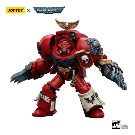 JoyToy Space Marines - Blood Angels - Assault Terminators Brother Nassio 1/18 - Warhammer 40K