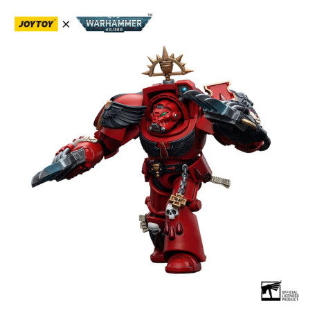 JoyToy Space Marines - Blood Angels - Assault Terminators Brother Tyborel 1/18 - Warhammer 40K