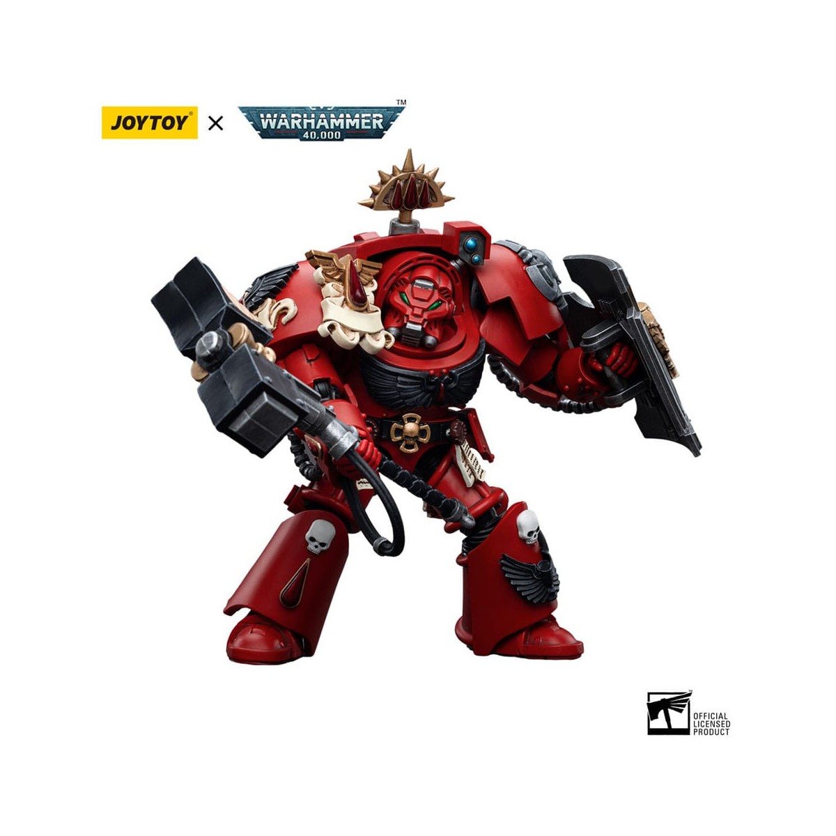 JoyToy Space Marines - Blood Angels - Assault Terminators Brother Taelon 1/18 - Warhammer 40K