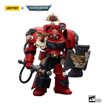 JoyToy Space Marines - Blood Angels - Assault Terminators Brother Taelon 1/18 - Warhammer 40K