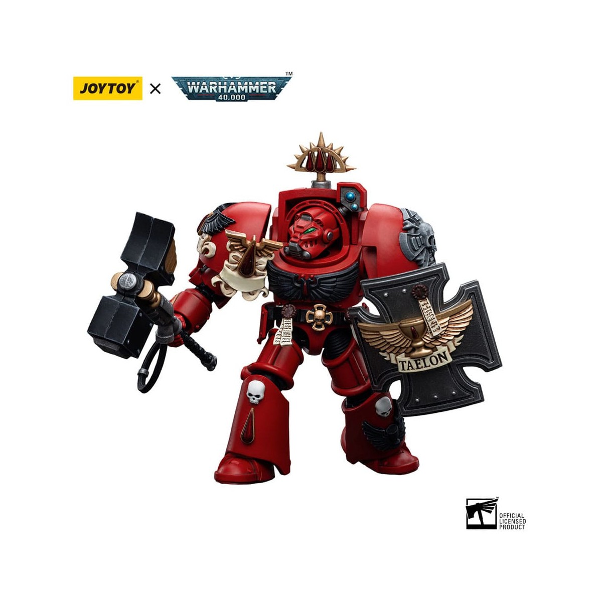 JoyToy Space Marines - Blood Angels - Assault Terminators Brother Taelon 1/18 - Warhammer 40K