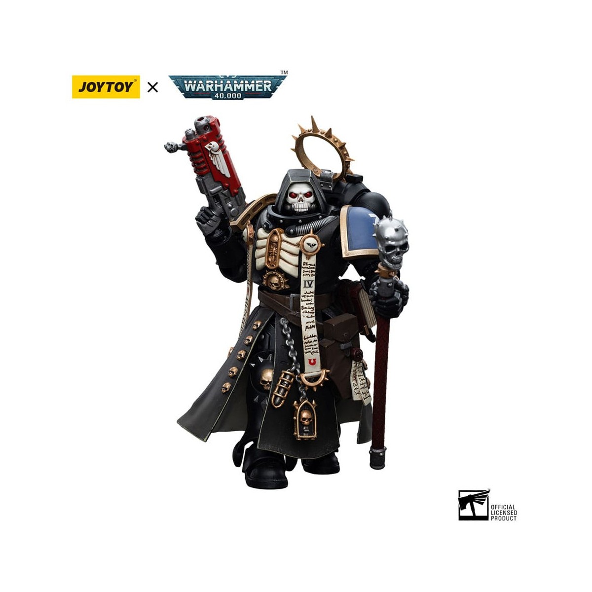 JoyToy - Space Marines - Ultramarines - Primaris Chaplain Brother Varus 1/18 - Warhammer 40K