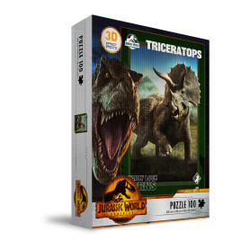 SD Toys - Puzzle Jurassic World 3D effect - Triceratops 100 pcs