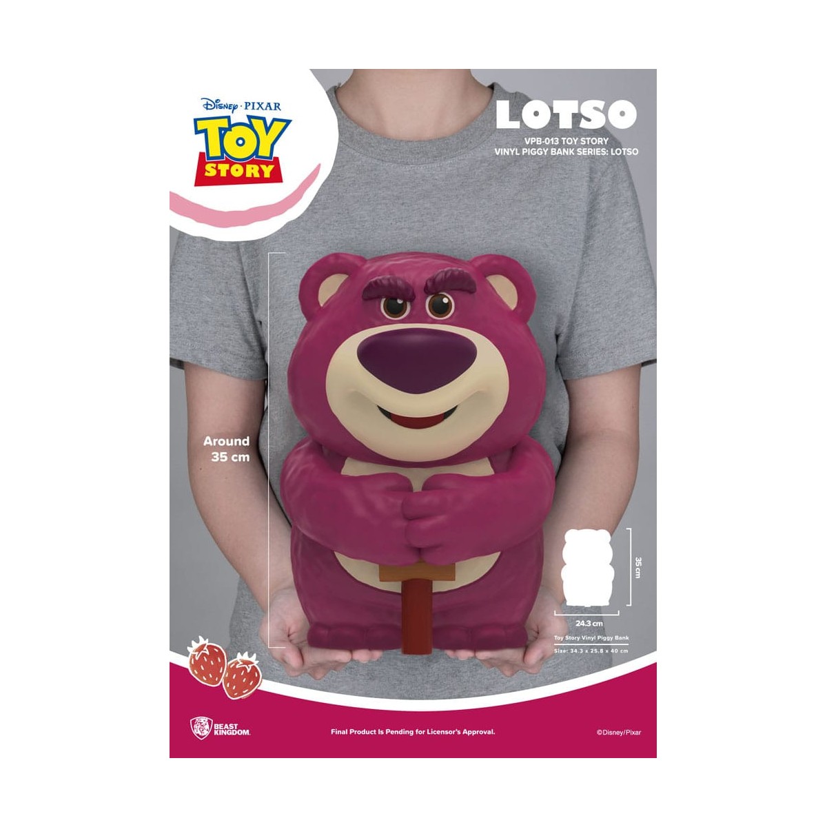 Beast Kingdom Toy Story 3 giant money box - Lotso