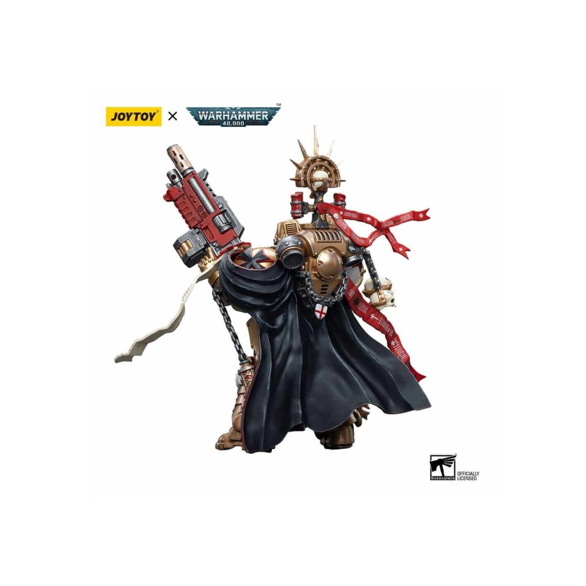 JoyToy Space Marines - Black Templar - High Marshal Helbrecht 1/18 - Warhammer 40K