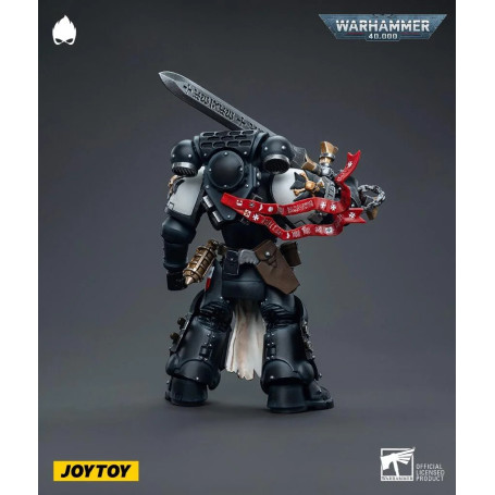 JoyToy Space Marines - Black Templar - The Emperors Champion Bayard's Revenge 1/18 - Warhammer 40K