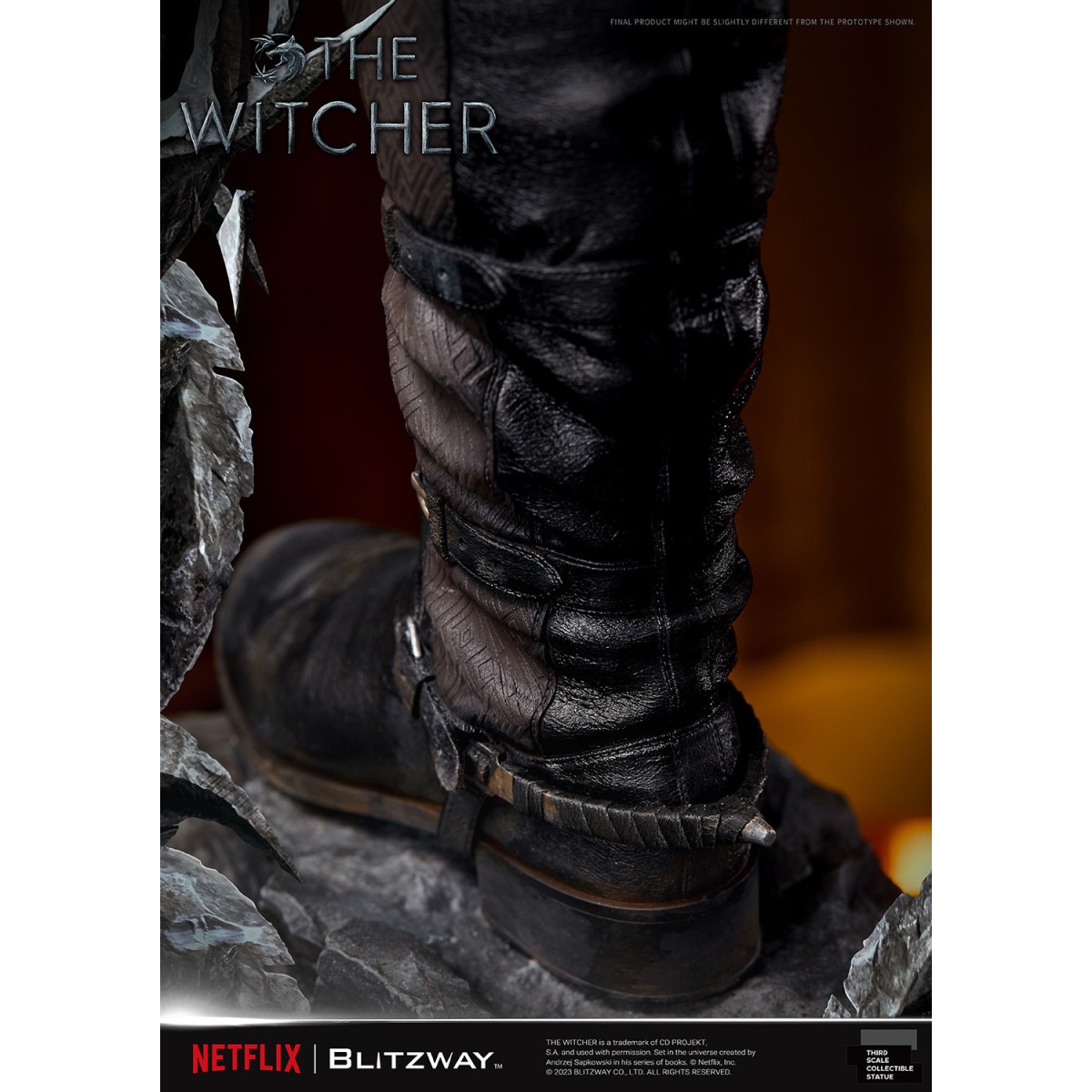 Blitzway - Geralt of Rivia 1/3 Statue Infinite Scale - The Witcher 