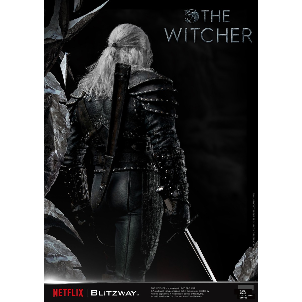 Blitzway - Geralt of Rivia 1/3 Statue Infinite Scale - The Witcher 