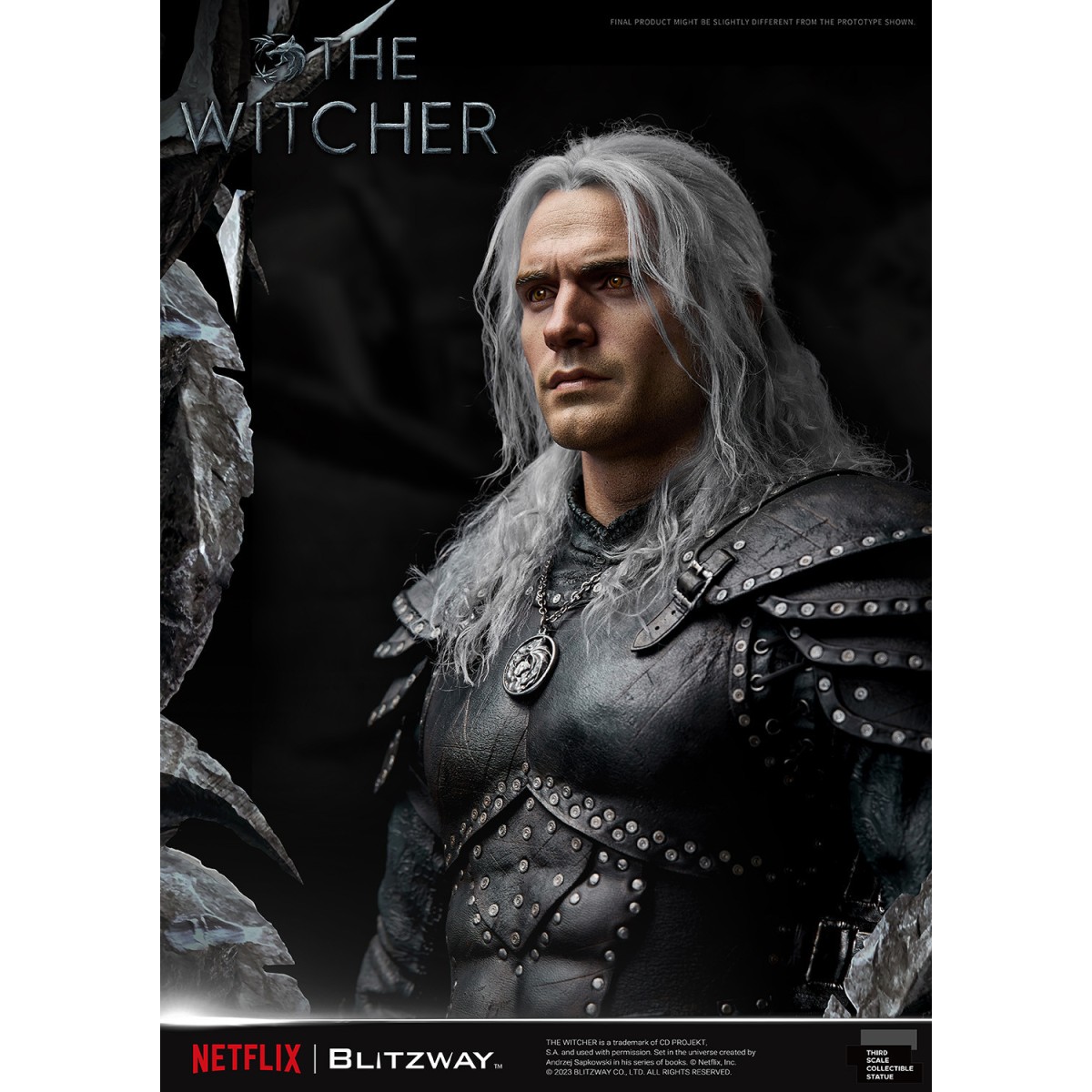 Blitzway - Geralt of Rivia 1/3 Statue Infinite Scale - The Witcher 