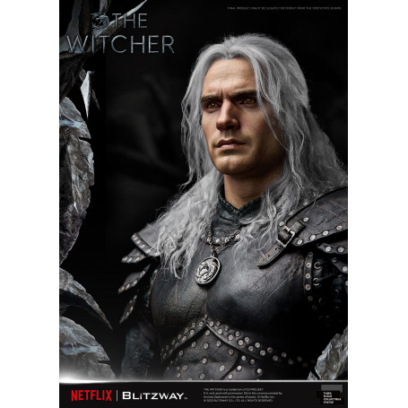 Blitzway - Geralt of Rivia 1/3 Statue Infinite Scale - The Witcher 