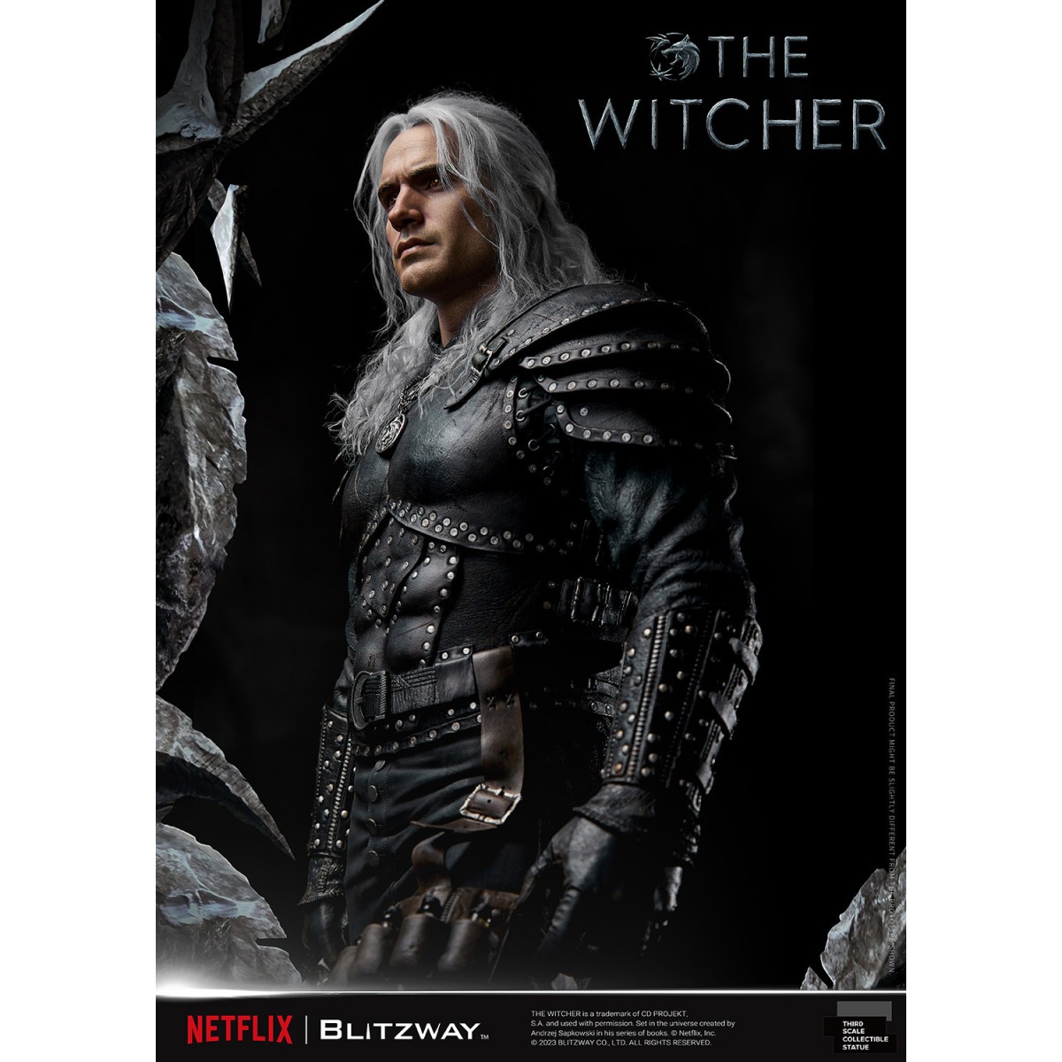 Blitzway - Geralt of Rivia 1/3 Statue Infinite Scale - The Witcher 