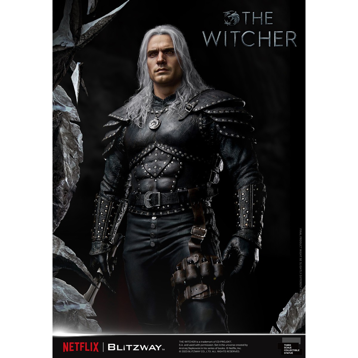 Blitzway - Geralt of Rivia 1/3 Statue Infinite Scale - The Witcher 