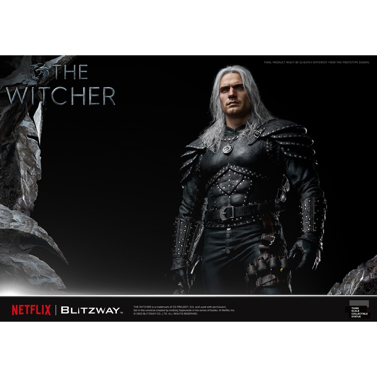 Blitzway - Geralt of Rivia 1/3 Statue Infinite Scale - The Witcher 