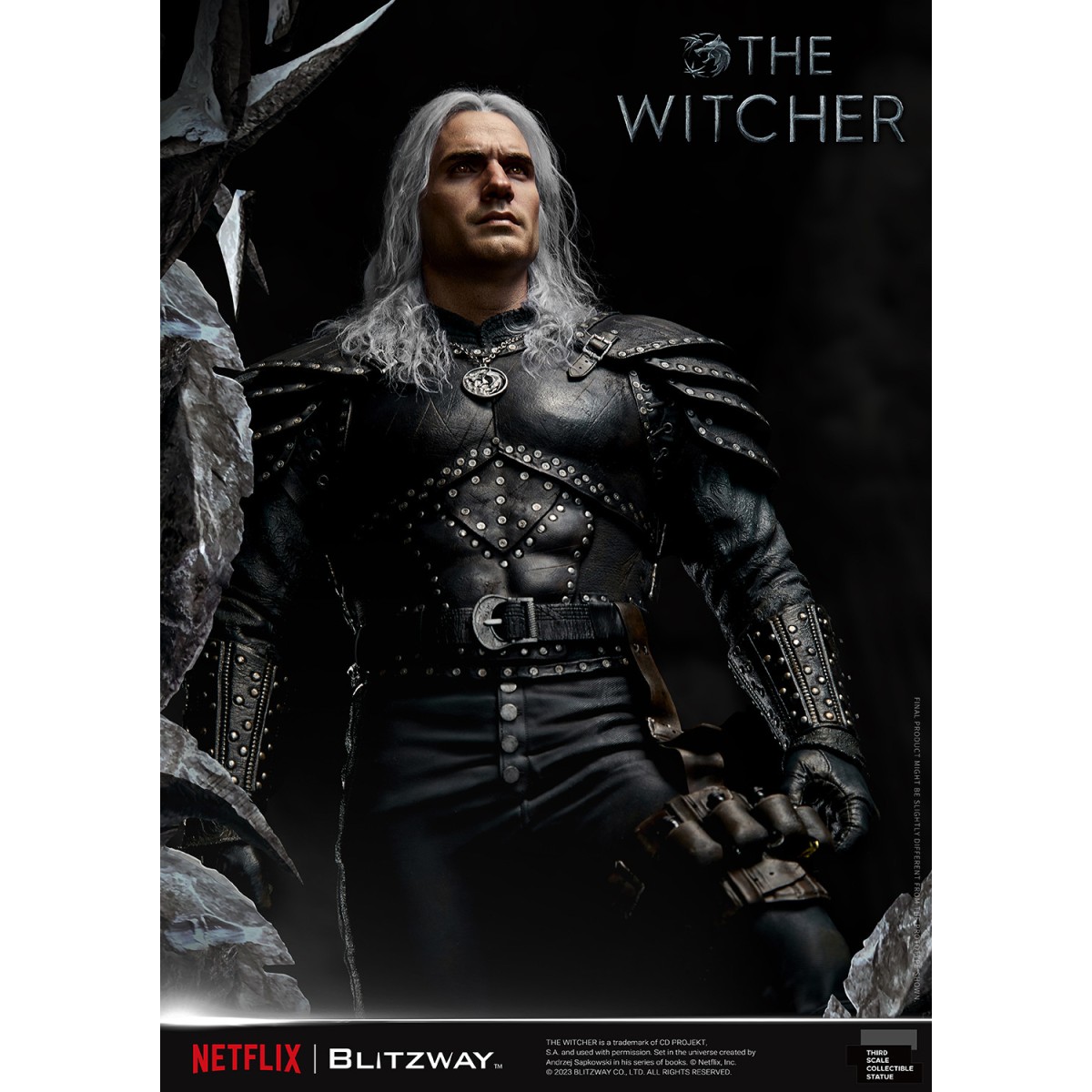 Blitzway - Geralt of Rivia 1/3 Statue Infinite Scale - The Witcher 