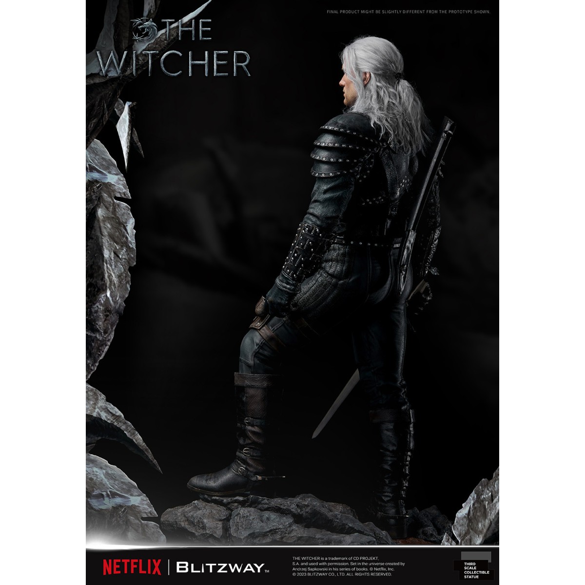 Blitzway - Geralt of Rivia 1/3 Statue Infinite Scale - The Witcher 