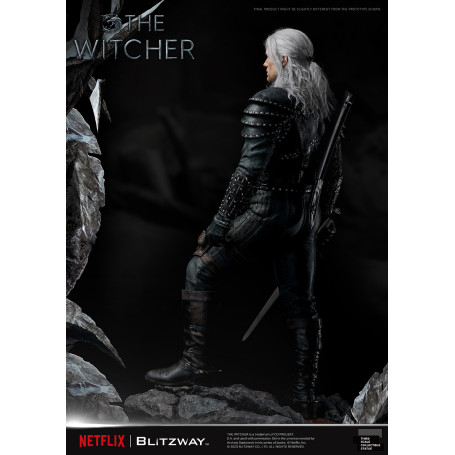 Blitzway - Geralt of Rivia 1/3 Statue Infinite Scale - The Witcher 