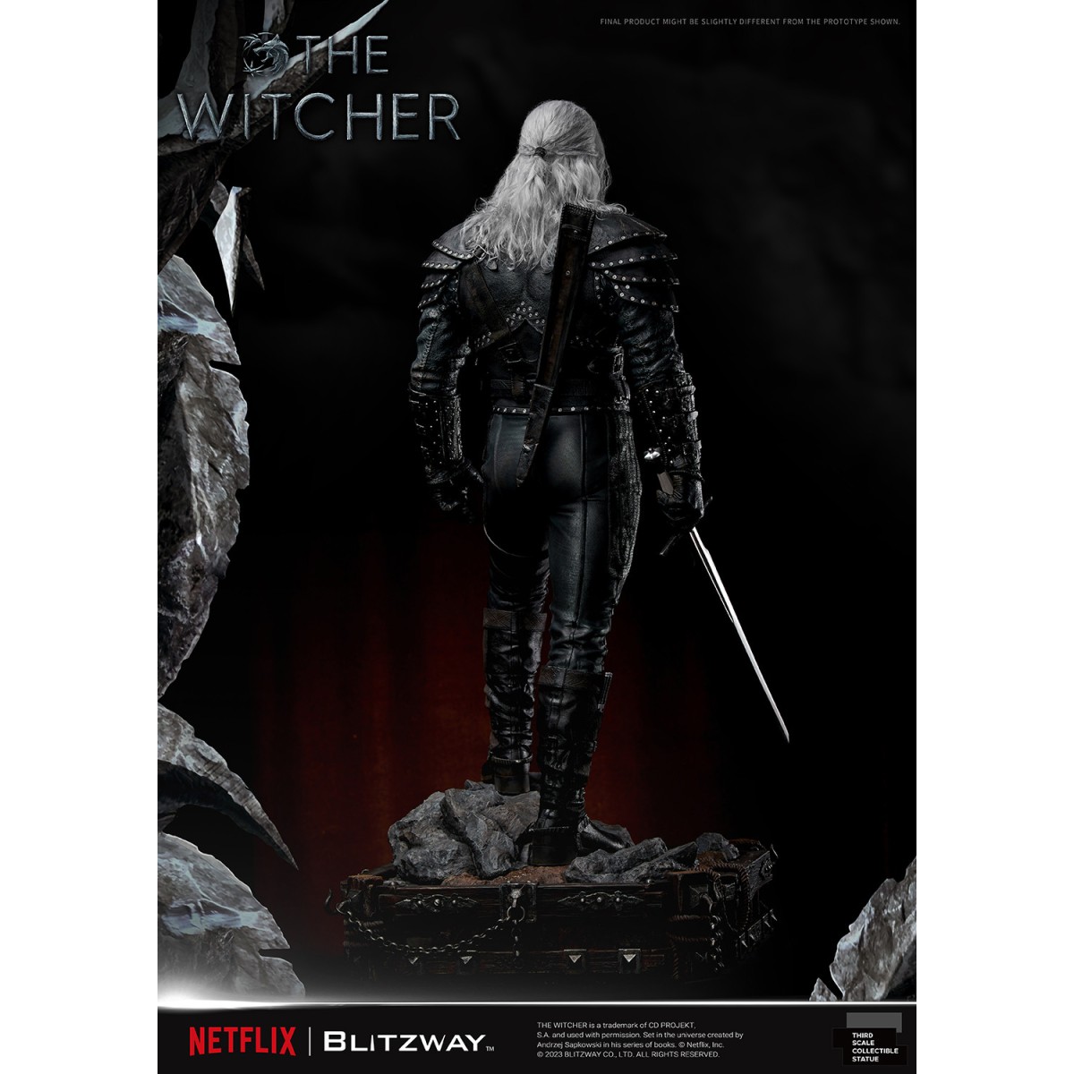 Blitzway - Geralt of Rivia 1/3 Statue Infinite Scale - The Witcher 