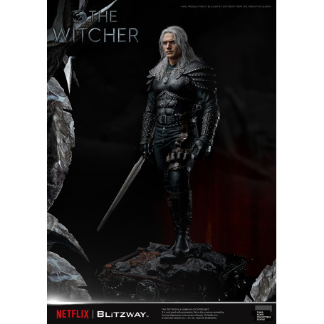Blitzway - Geralt of Rivia 1/3 Statue Infinite Scale - The Witcher 