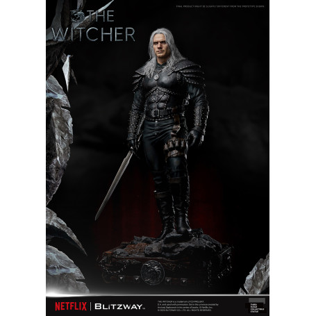 Blitzway - Geralt of Rivia 1/3 Statue Infinite Scale - The Witcher 