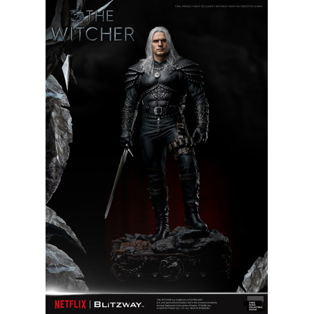Blitzway - Geralt of Rivia 1/3 Statue Infinite Scale - The Witcher 