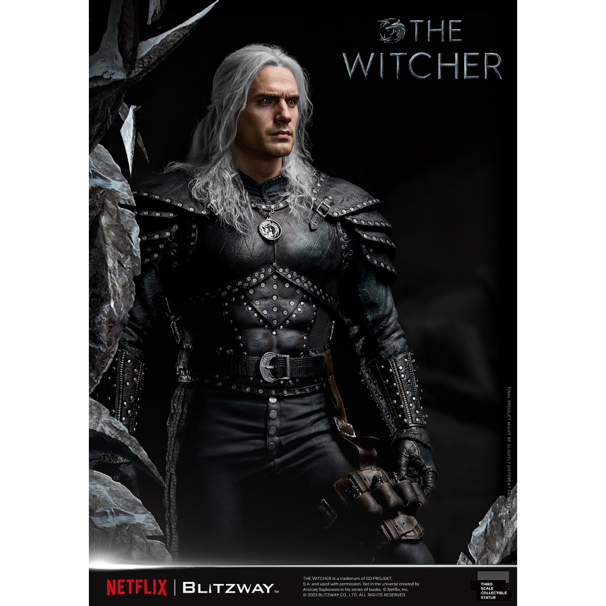 Blitzway - Geralt of Rivia 1/3 Statue Infinite Scale - The Witcher 