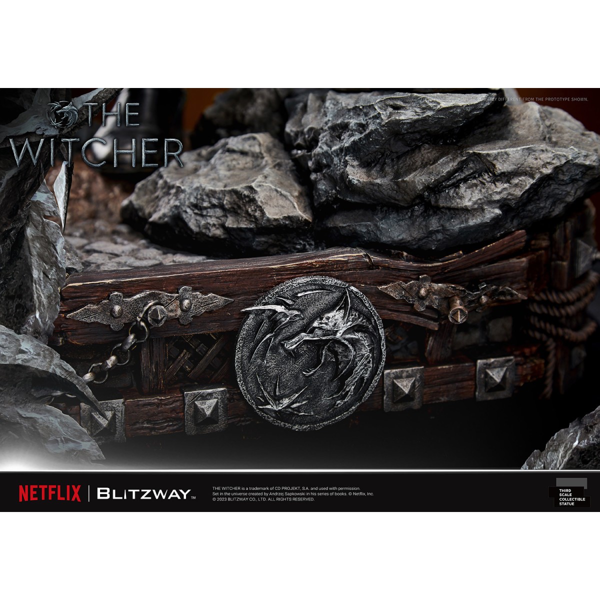 Blitzway - Geralt of Rivia 1/3 Statue Infinite Scale - The Witcher 