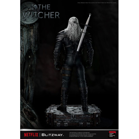 Blitzway - Geralt of Rivia 1/4 Superb Scale Statue - The Witcher