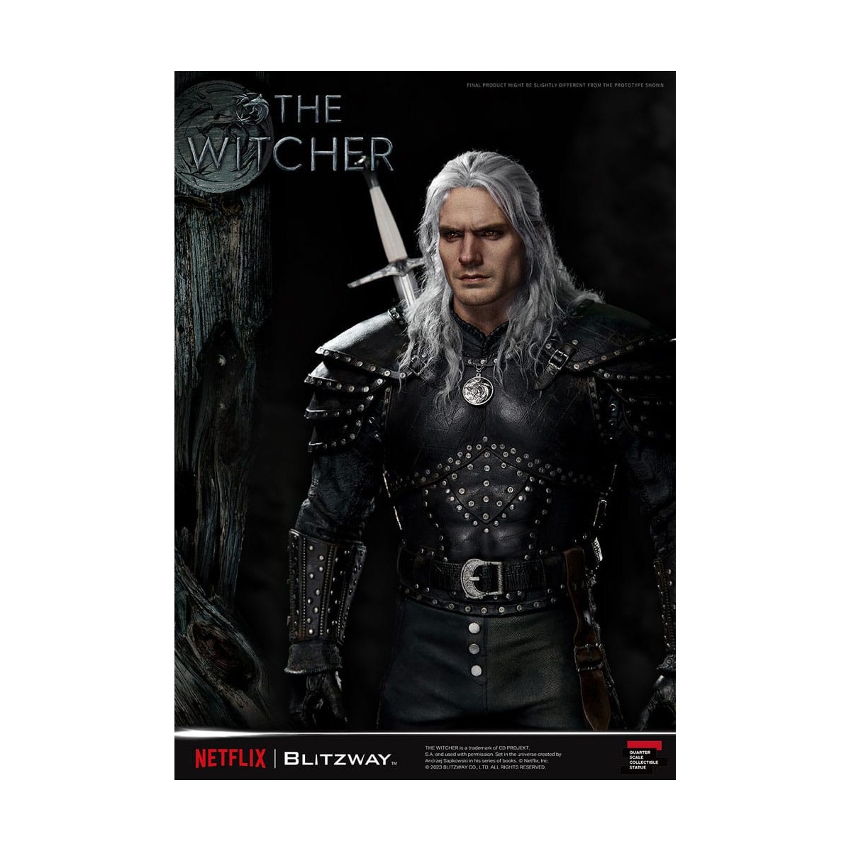 Blitzway - Geralt of Rivia 1/4 Superb Scale Statue - The Witcher