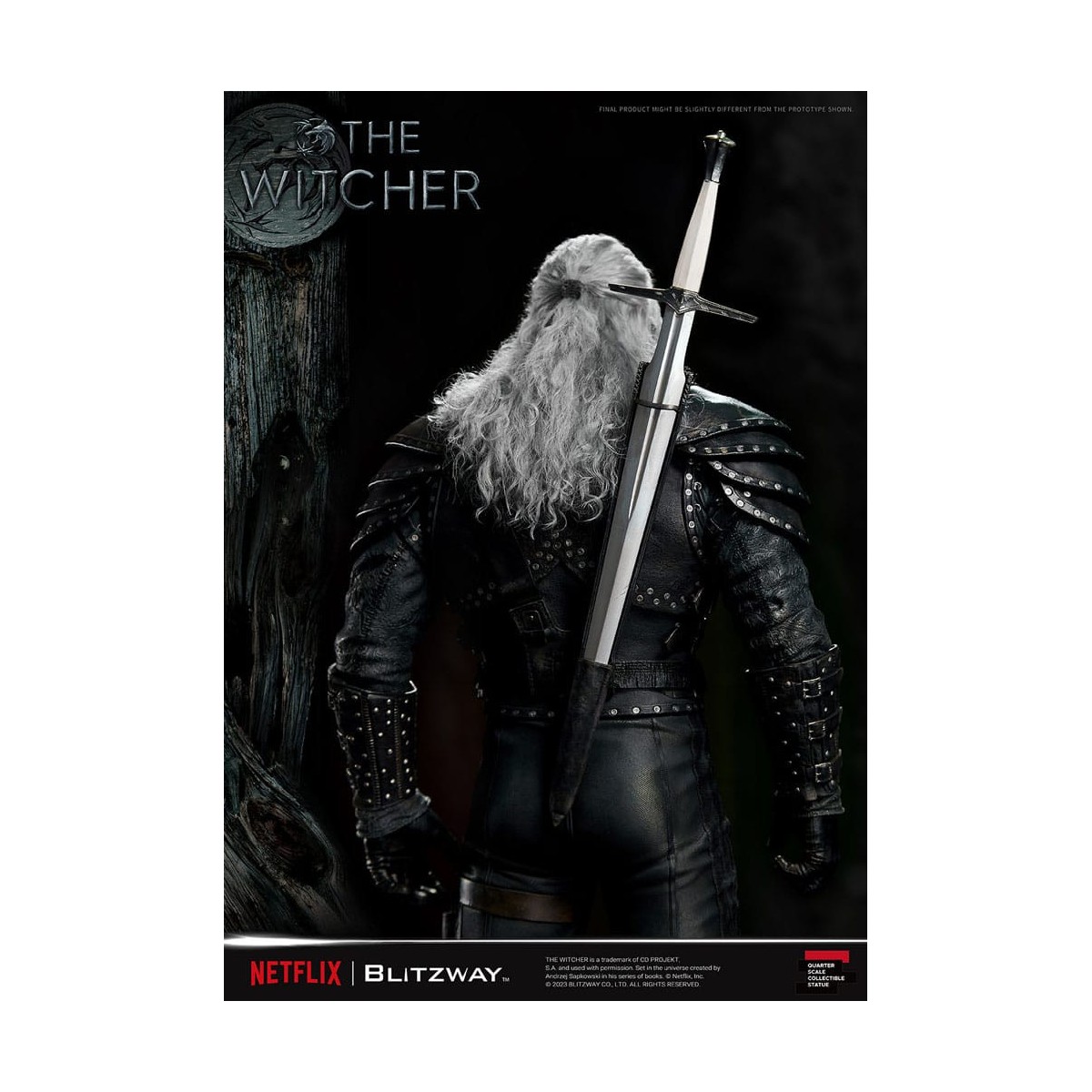 Blitzway - Geralt of Rivia 1/4 Superb Scale Statue - The Witcher