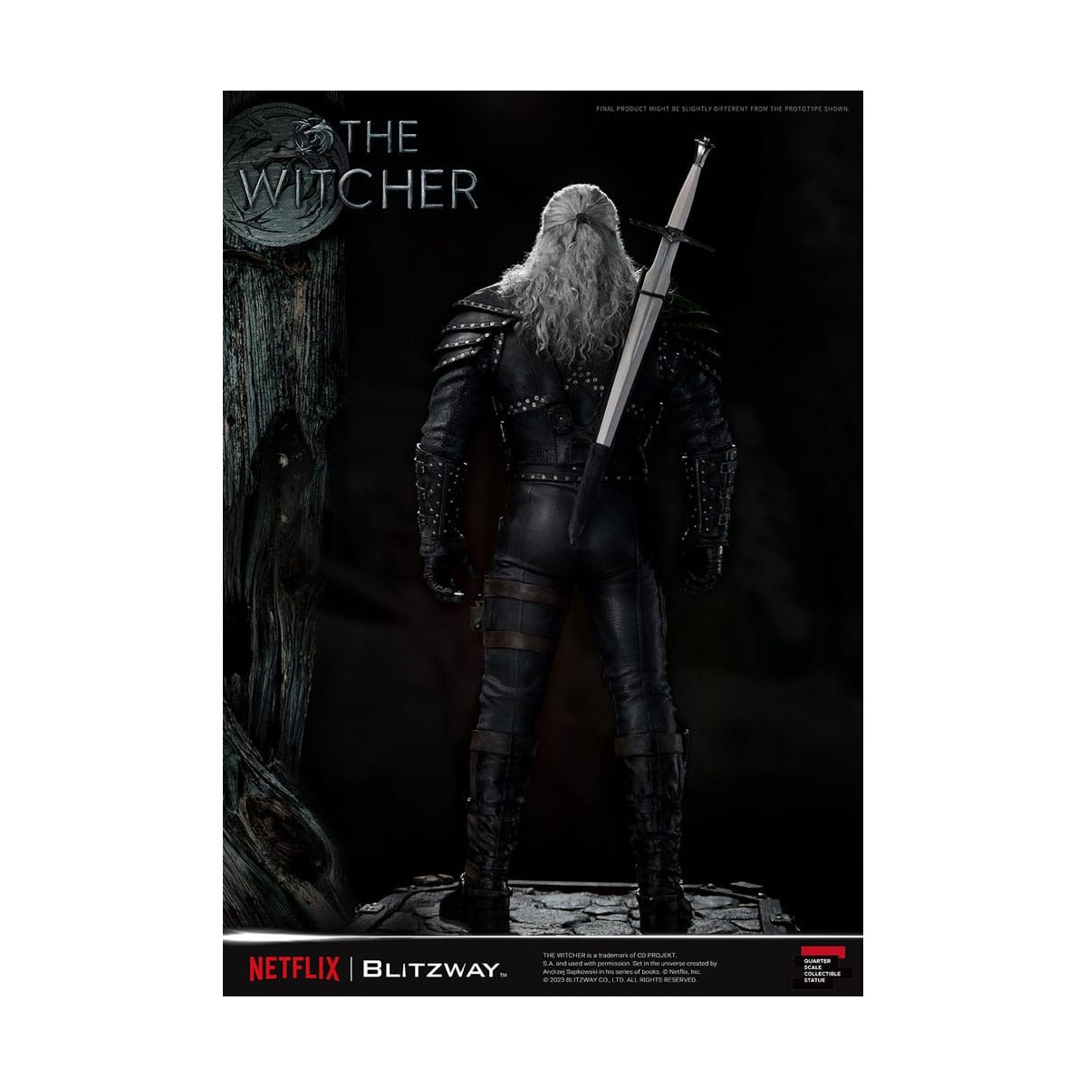 Blitzway - Geralt of Rivia 1/4 Superb Scale Statue - The Witcher