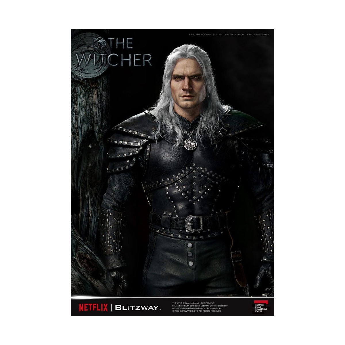 Blitzway - Geralt of Rivia 1/4 Superb Scale Statue - The Witcher