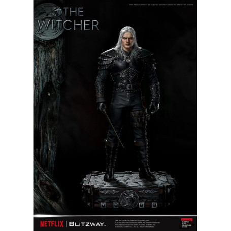 Blitzway - Geralt of Rivia 1/4 Superb Scale Statue - The Witcher