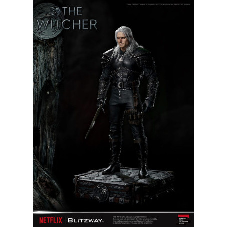 Blitzway - Geralt of Rivia 1/4 Superb Scale Statue - The Witcher