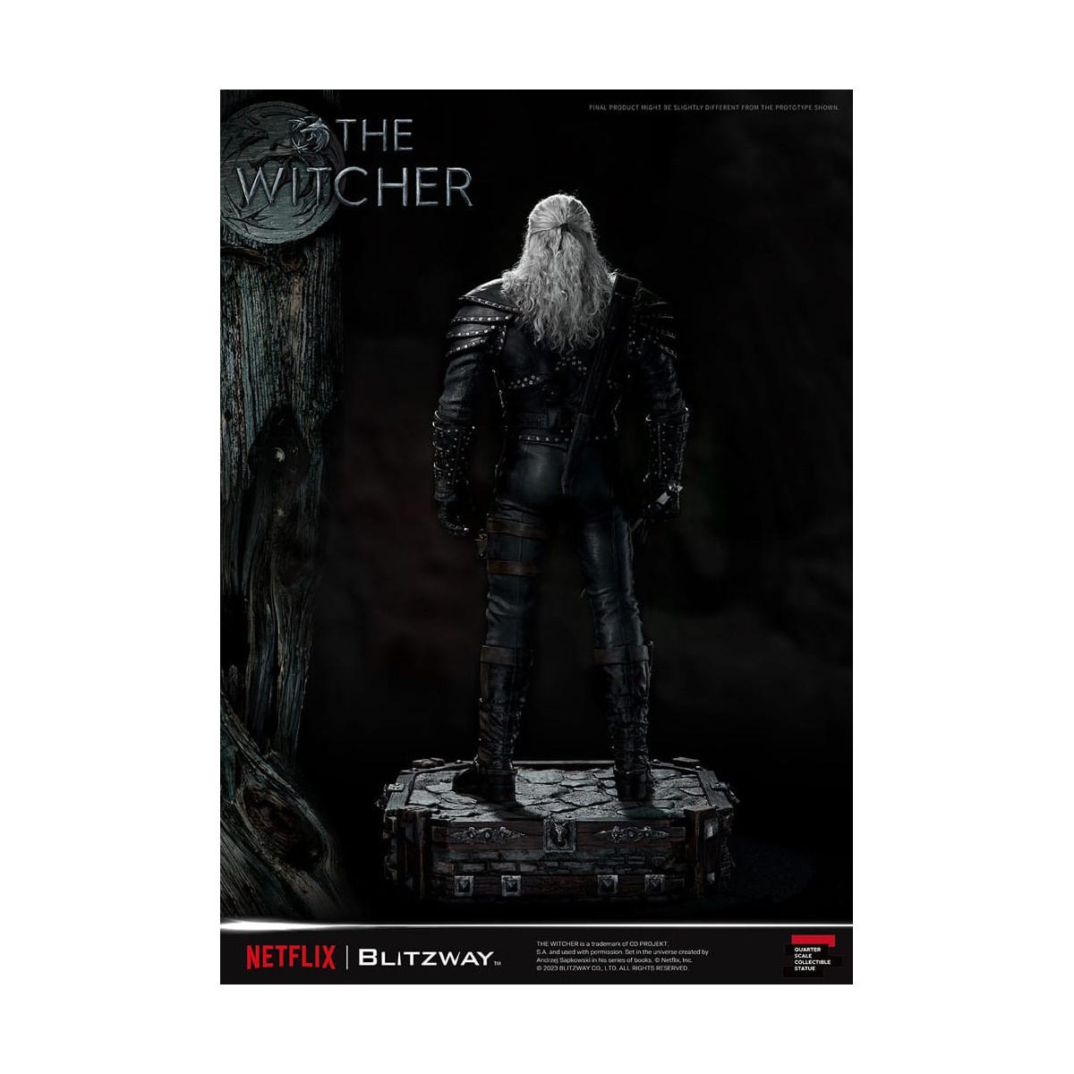 Blitzway - Geralt of Rivia 1/4 Superb Scale Statue - The Witcher