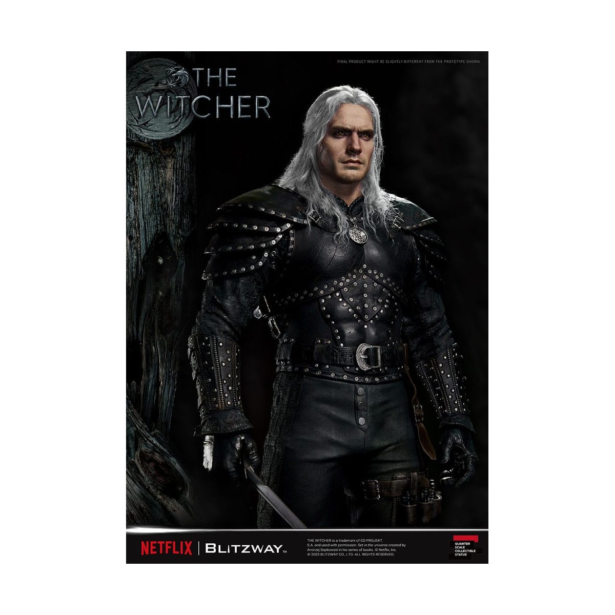 Blitzway - Geralt of Rivia 1/4 Superb Scale Statue - The Witcher
