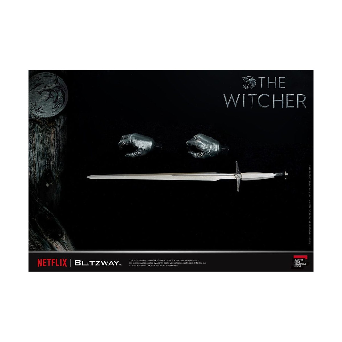 Blitzway - Geralt of Rivia 1/4 Superb Scale Statue - The Witcher