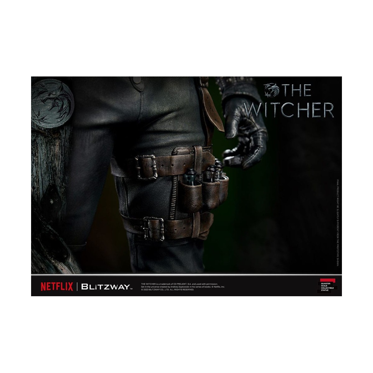 Blitzway - Geralt of Rivia 1/4 Superb Scale Statue - The Witcher