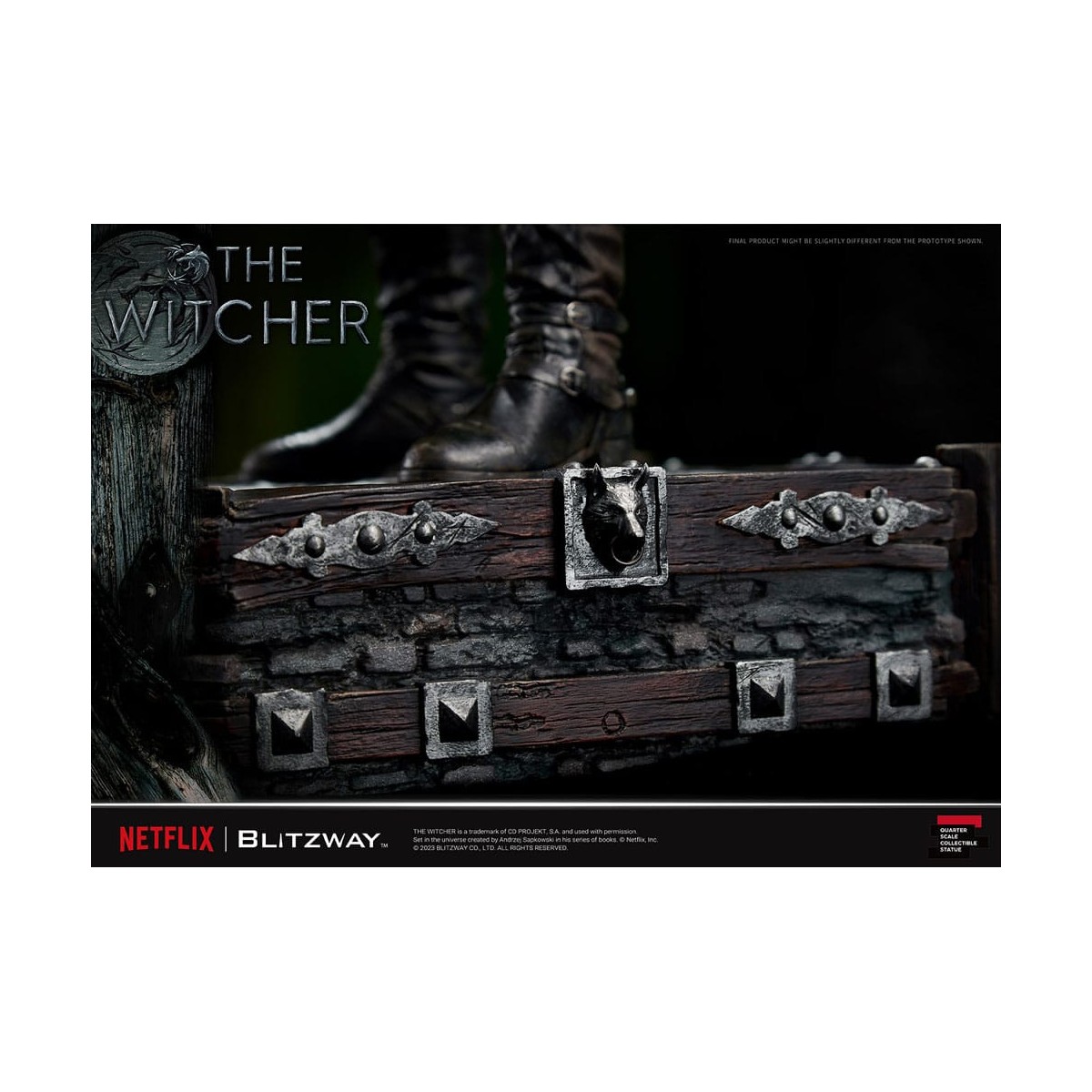 Blitzway - Geralt of Rivia 1/4 Superb Scale Statue - The Witcher