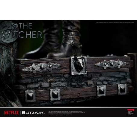 Blitzway - Geralt of Rivia 1/4 Superb Scale Statue - The Witcher