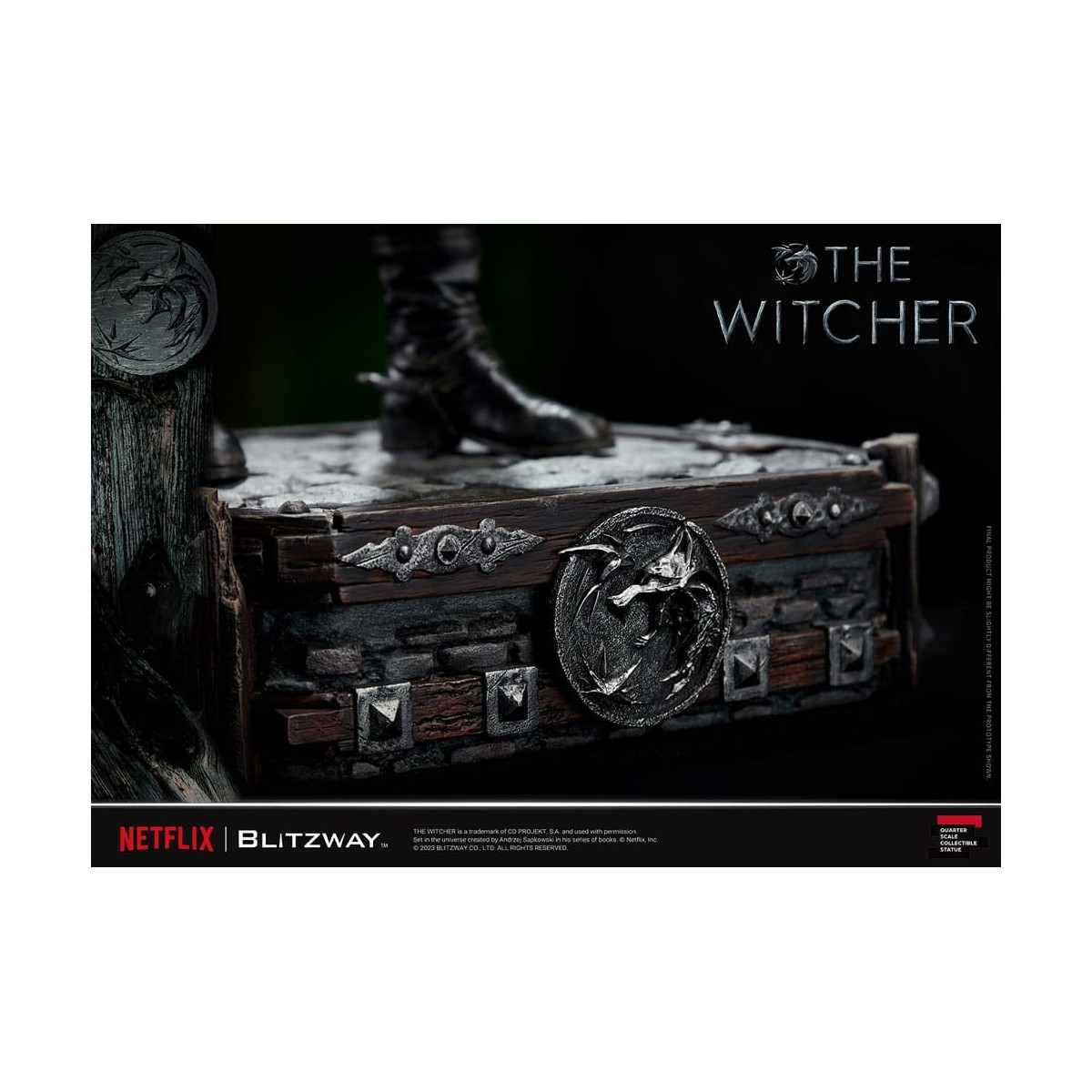 Blitzway - Geralt of Rivia 1/4 Superb Scale Statue - The Witcher