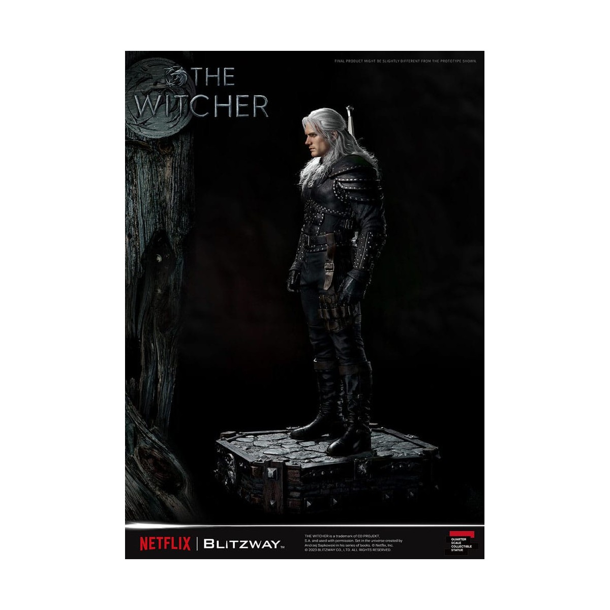 Blitzway - Geralt of Rivia 1/4 Superb Scale Statue - The Witcher