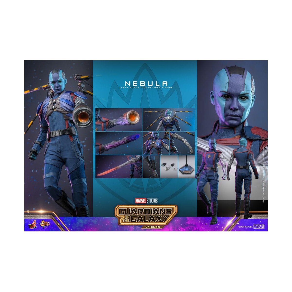 Hot Toys - Nebula - Guardians of the Galaxy Vol.3 Movie Masterpiece Series 1/6