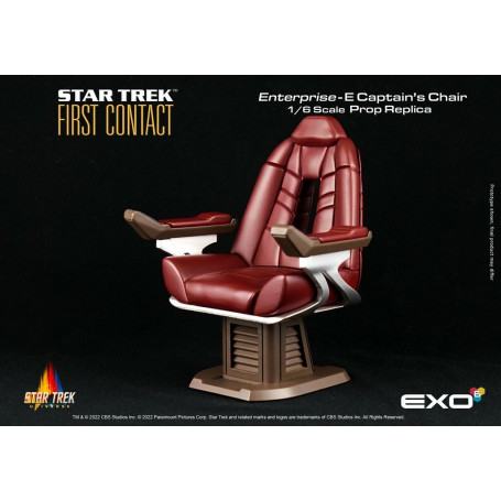 EXO-6 - Star Trek: First Contact - Captain's Chair 1:6 Scale Prop Replica