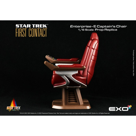 EXO-6 - Star Trek: First Contact - Captain's Chair 1:6 Scale Prop Replica
